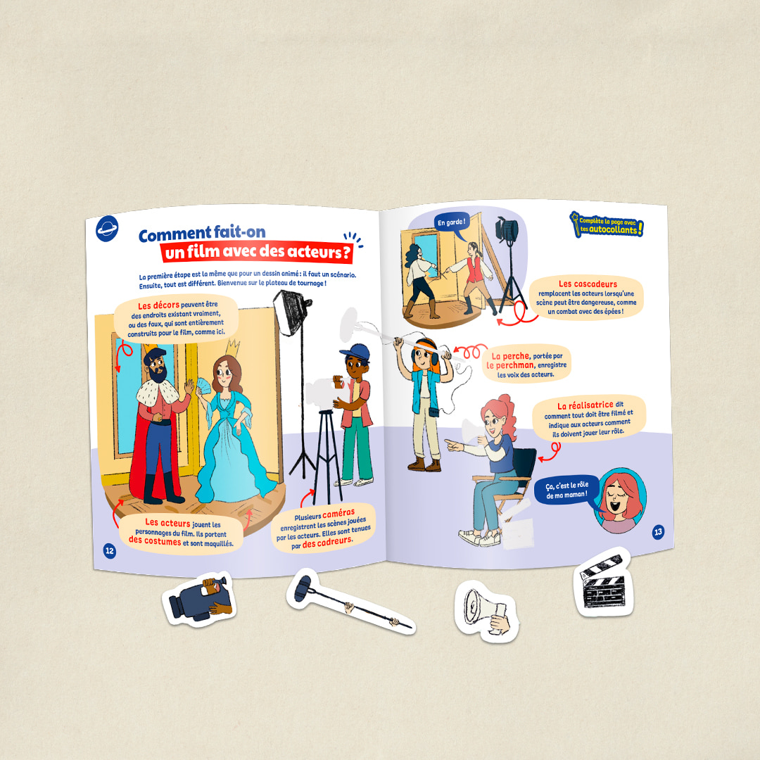 Les métiers du cinéma