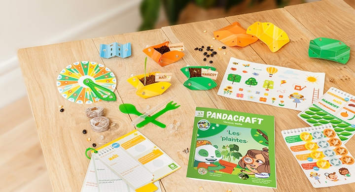 Kit créatif - Les plantes - Version verte